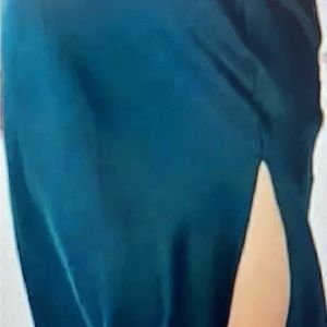 Nine West & Cara Santana Evergreen Satin Skirt-XL- NWT